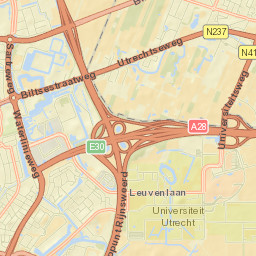 De Uithof Street Map