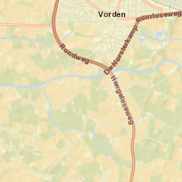 Vorden Street Map