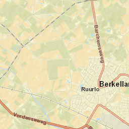Ruurlo Street Map