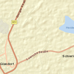 Glandorf Street Map