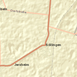 Jerxheim Street Map