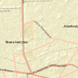 Józefosław Street Map