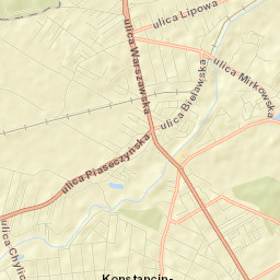 Konstancin-Jeziorna Street Map