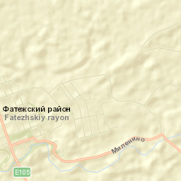 Fatezh Street Map