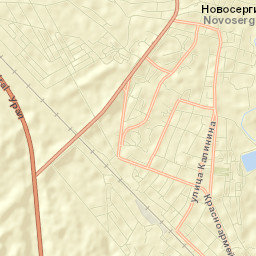 Novosergiyevka Street Map