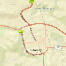 Cill Airne Street Map