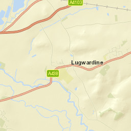 Lugwardine Street Map