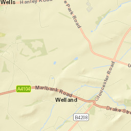 3 Drake Street, Welland, Malvern, Worcestershire Street Map