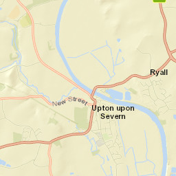 1 Church Street, Upton upon Severn, Worcester, Worcestershire Street Map