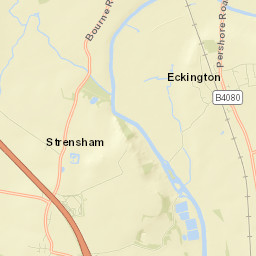 Eckington Street Map