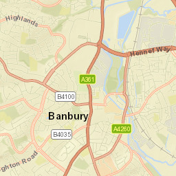 Banbury Street Map