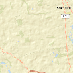 Bramford Street Map