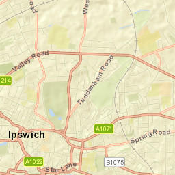 Ipswich Street Map