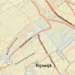 Spoorwijk Street Map