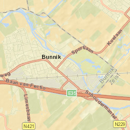 Bunnik Street Map