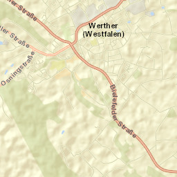 Werther Street Map