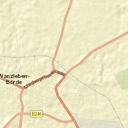 Wanzleben Street Map