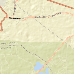 Gommern Street Map