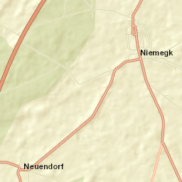 Niemegk Street Map