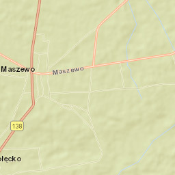 Maszewo Street Map