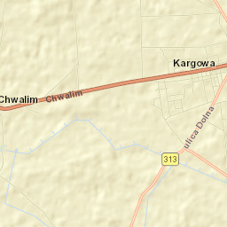 Kargowa Street Map