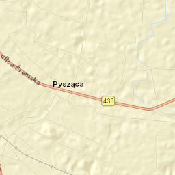 Powiat śremski Street Map