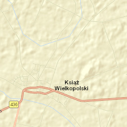 Książ Wielkopolski Street Map