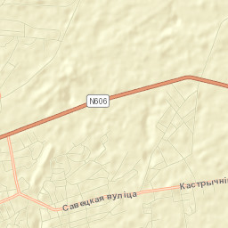 Davyd-Haradok Street Map