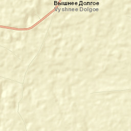 Vyshneye Dolgoye Street Map