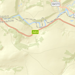 B4333, Newcastle Emlyn, Ceredigion Street Map