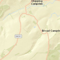 10 High Street, Chipping Campden, Gloucestershire Street Map