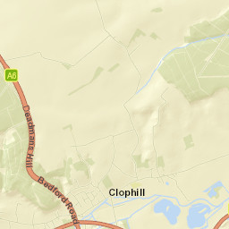 Clophill Street Map