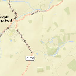 Steeple Bumpstead Street Map