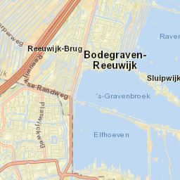 Reeuwijk Street Map