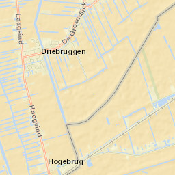 Driebruggen Street Map