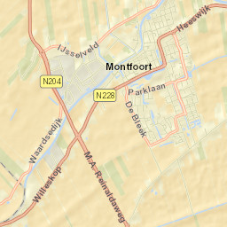 Montfoort Street Map