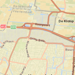 Veenendaal Street Map