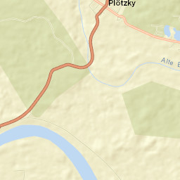 Plötzky Street Map