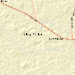 Grodziec Street Map