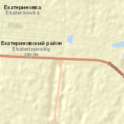 Yekaterinovka Street Map