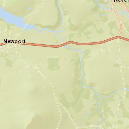 Feidr Pen-Y-Bont, Pembrokeshire Coast National Park Street Map