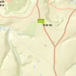 1 Danbank, Felindre, Llandysul, Carmarthenshire Street Map