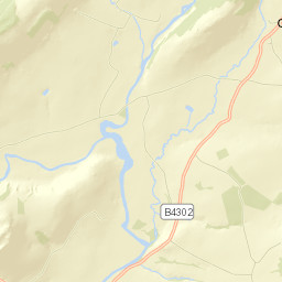 B4302, Llanwrda, Carmarthenshire SA19, UK Street Map