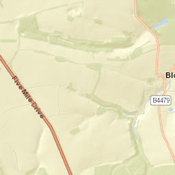 Blockley Street Map