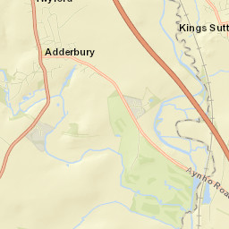 Kings Sutton Street Map