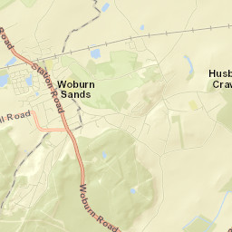 Woburn Sands Street Map
