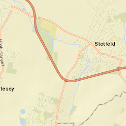 Stotfold Street Map