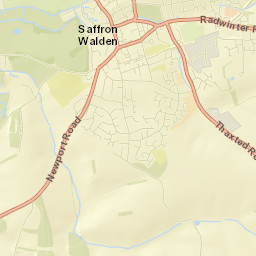 Saffron Walden Street Map