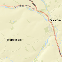 Great Yeldham Street Map