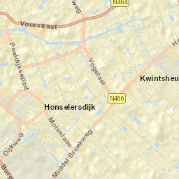 Honselersdijk Street Map